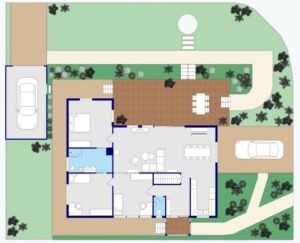 2d site plan